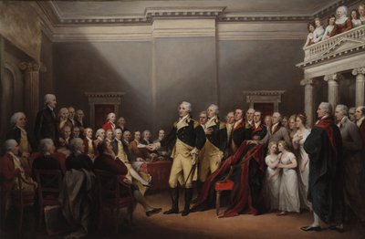 La démission de George Washington le 23 décembre 1783, c.1822 - John Trumbull